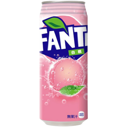 Fanta White Peach (500ml)(Japan)