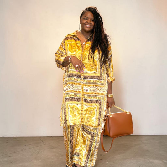 Satin Luxe Multi Wear Gold Set