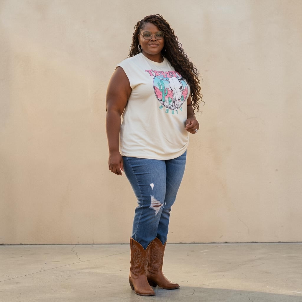 Dessert Vibe Sleeveless Top