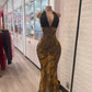 Maci Leopard Sheer Maxi Halter Dress | Chic Animal Print Resort Dress