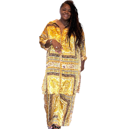 Satin Luxe Multi Wear Gold Set