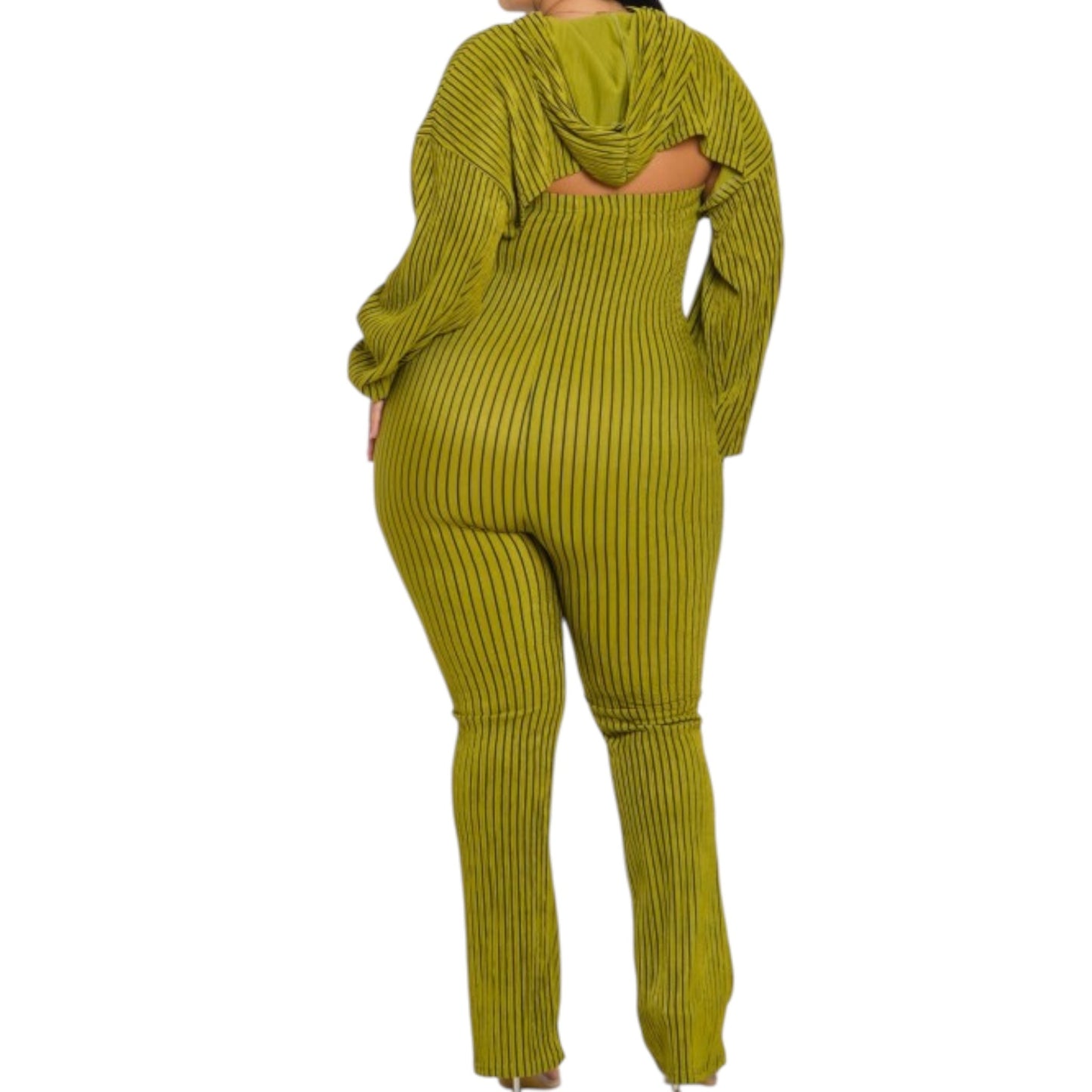 2 Piece Shrug Bodycon Jumpsuit