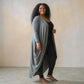 Bubbled Hem Waterfall Cardigan