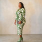 Olive Sweater Dress