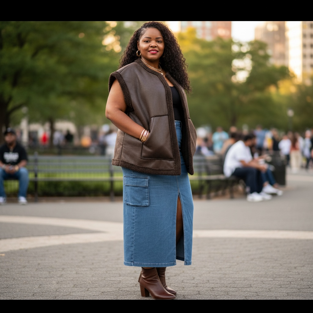 Brown Vest