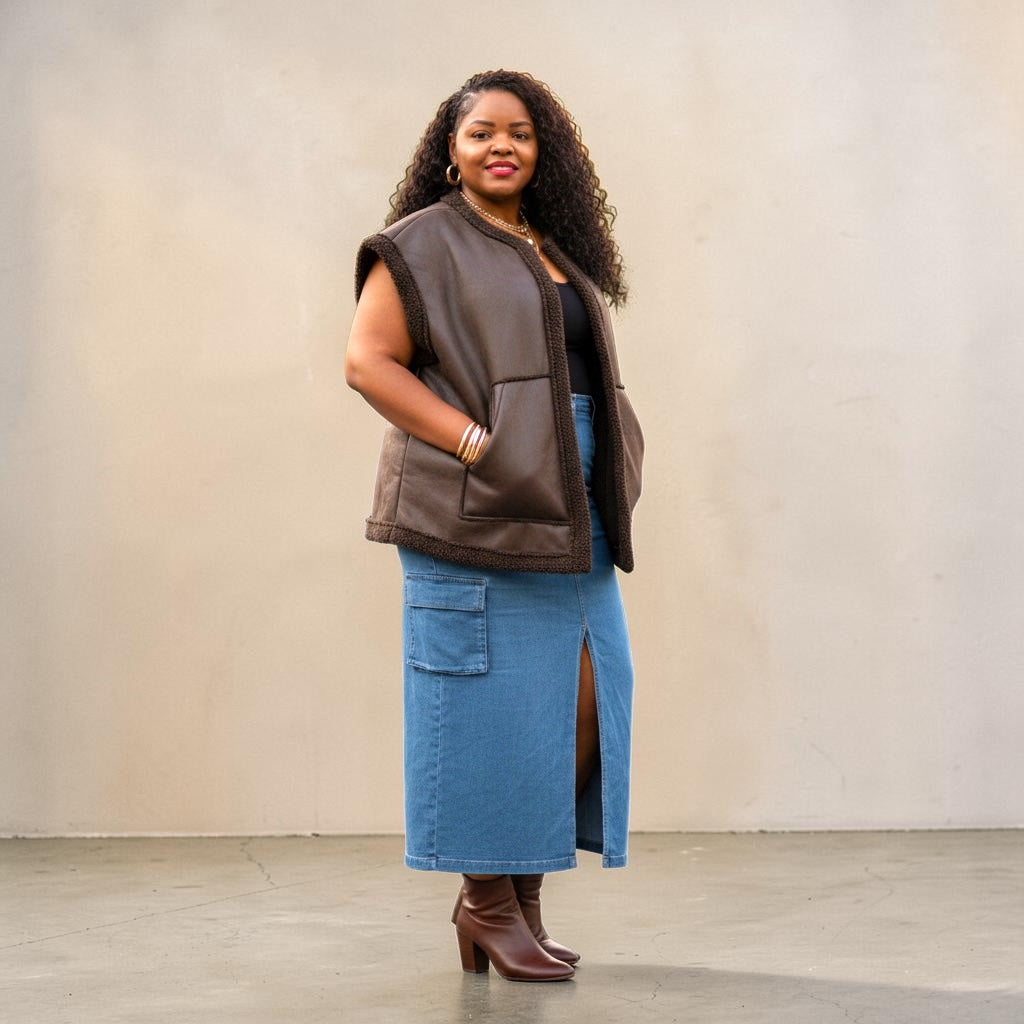 Brown Vest