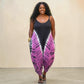 Tie Dye Jumpsuit With Pockets