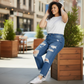 Super High-Rise Boyfriend Jeans