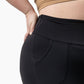 High Rise Black Yoga Flare Legging