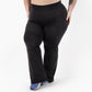 High Rise Black Yoga Flare Legging