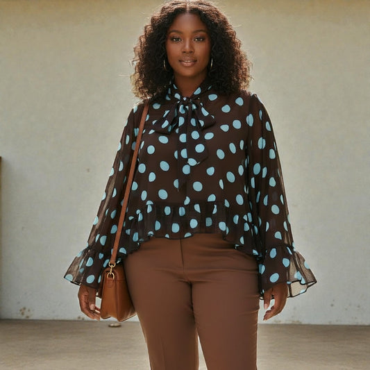 Chiffon Flowy Blouse