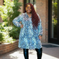 Snakeskin Tiered Dress