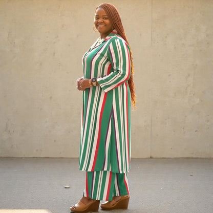 Maxi Cardigan Wide Leg Maxi Set