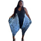Tie Dye Jumpsuit With Pockets