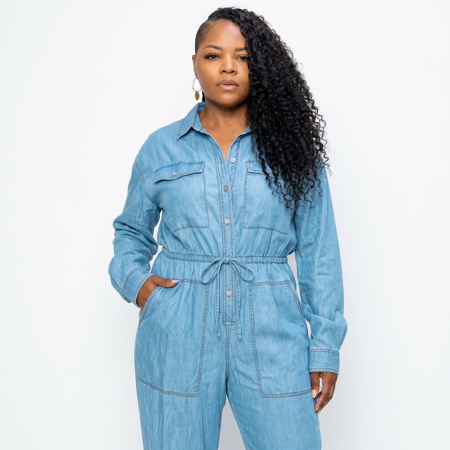 Denim Jumpsuit