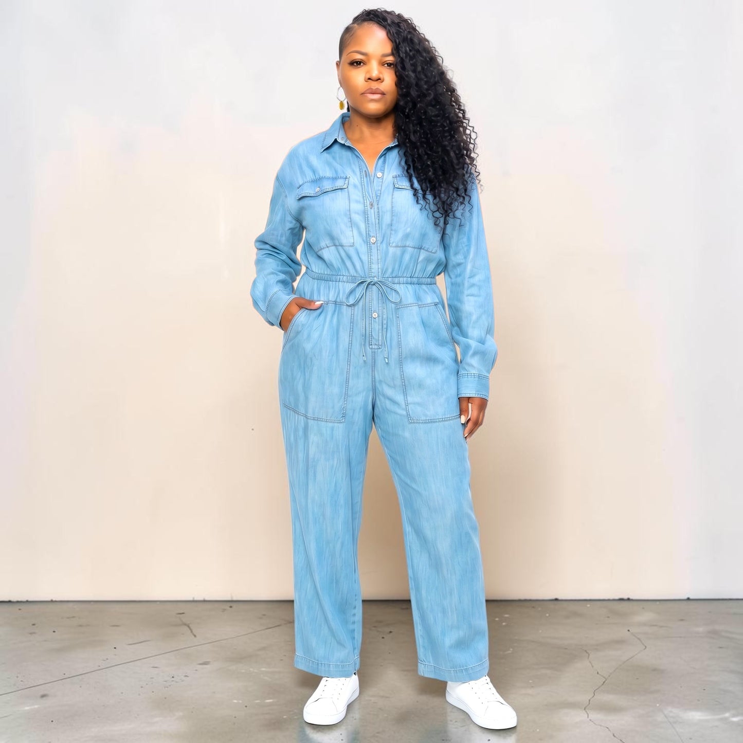 Denim Jumpsuit