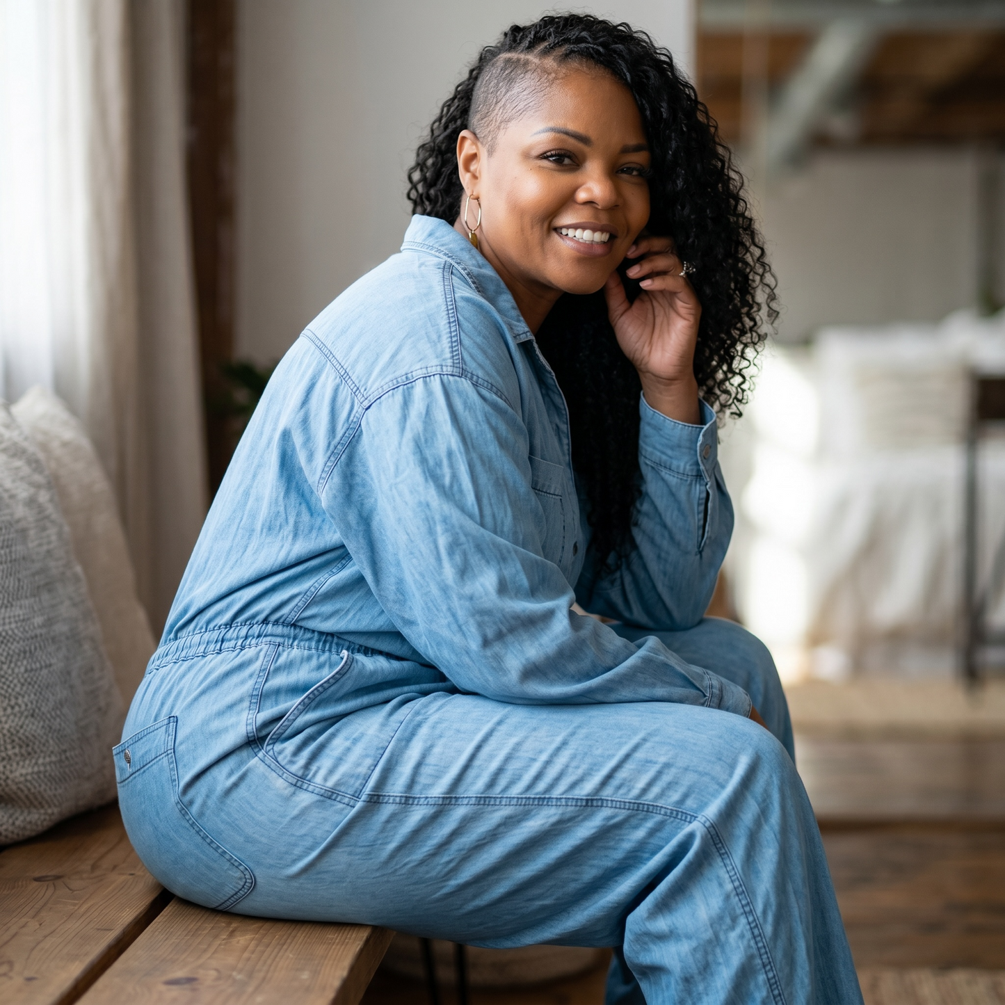 Denim Jumpsuit