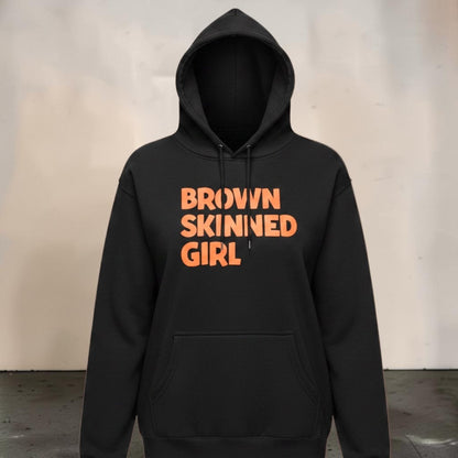 Brown Skin Hoodie Sweatshirt