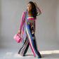 New Sexy Stripe 3 Piece Wide Leg Pant Set