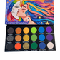 Cosmic Rainbow 18‑Shade Eyeshadow Palette – Celestial Hues & Glitter