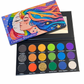 Cosmic Rainbow 18‑Shade Eyeshadow Palette – Celestial Hues & Glitter