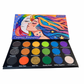 Cosmic Rainbow 18‑Shade Eyeshadow Palette – Celestial Hues & Glitter