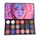 Create With Love 18‑Shade Eyeshadow Palette – Mattes, Shimmers & Glitters