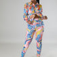 Misha Legging Set - Peach