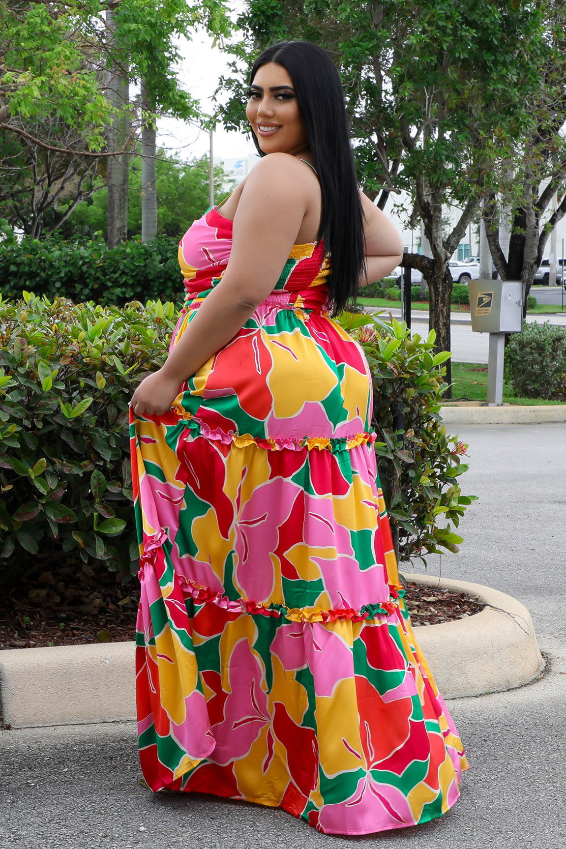 Miss Miami Multi Color Dress