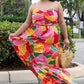 Miss Miami Multi Color Dress