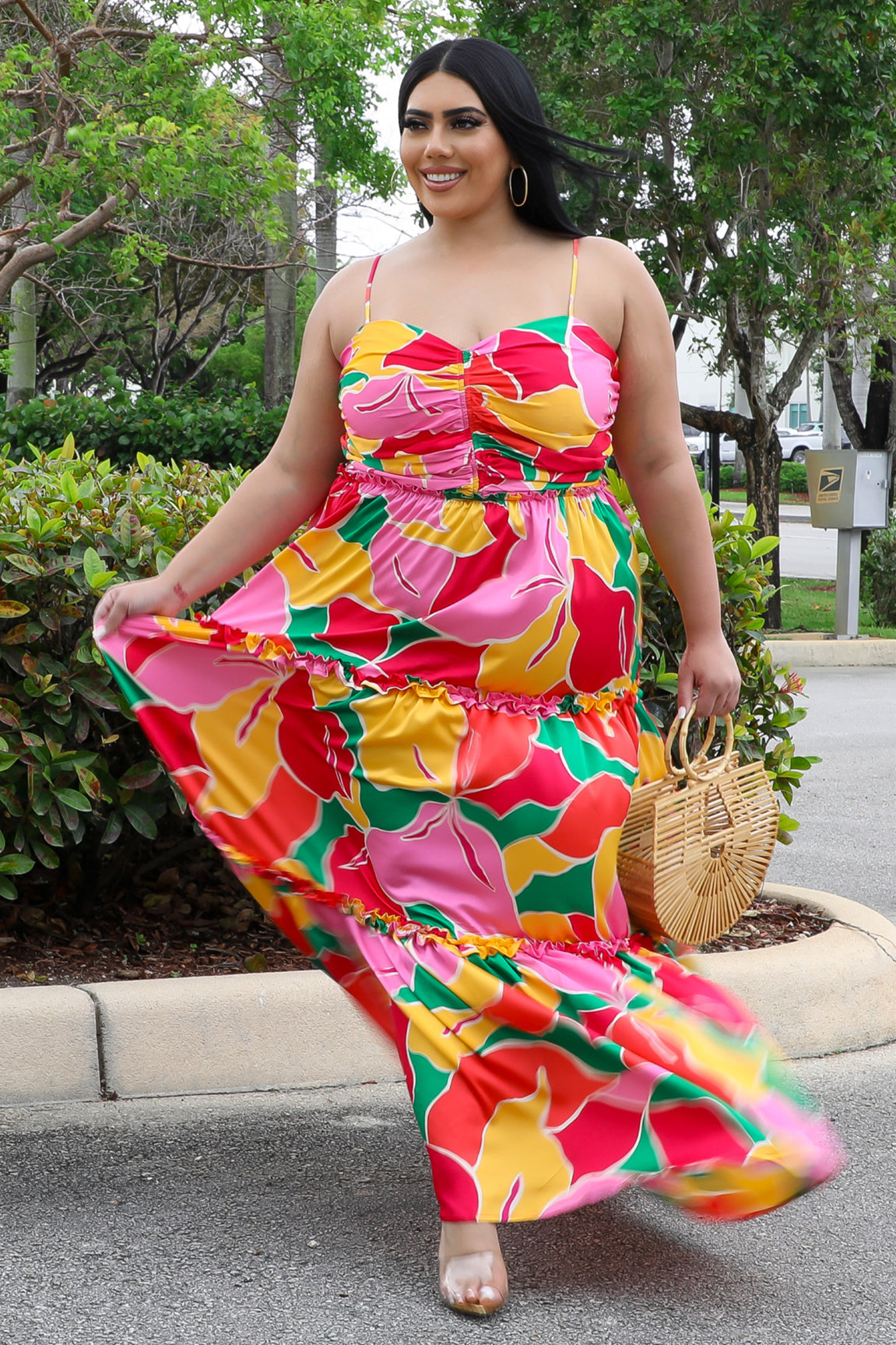 Miss Miami Multi Color Dress