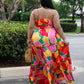 Miss Miami Multi Color Dress