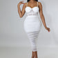 Meshy Days Ruched High Waisted Skirt Set