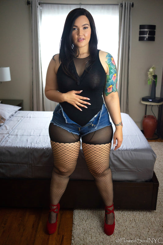 Fancy Lady Fishnet Tights