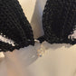 "MIDNIGHT MONARCH" CROTCHET BIKINI - WM QUEEN COLLECTION