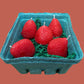 Strawberry Beeswax Birthday Candles