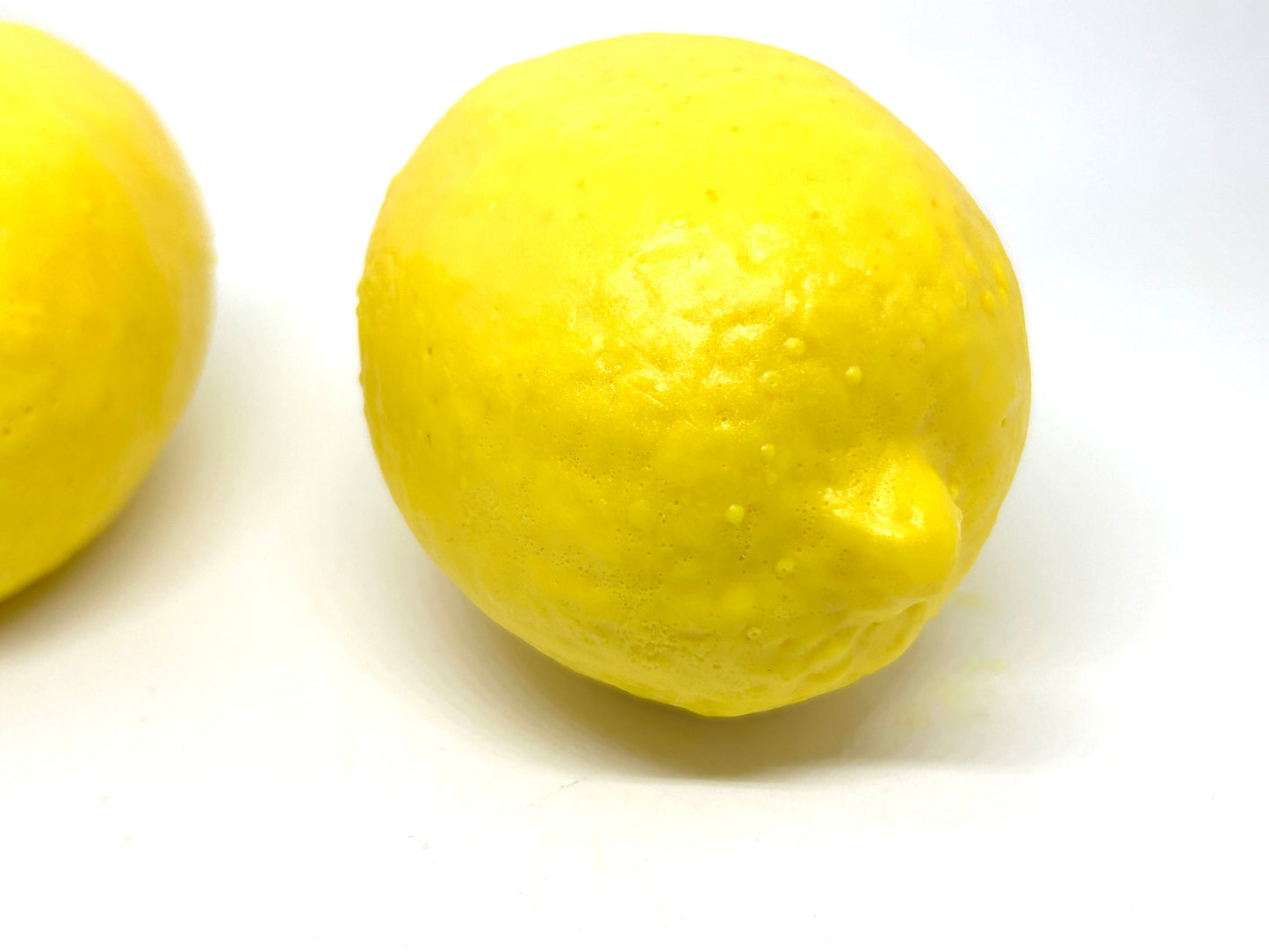 Lemon-shaped Soap, Goat Milk Based