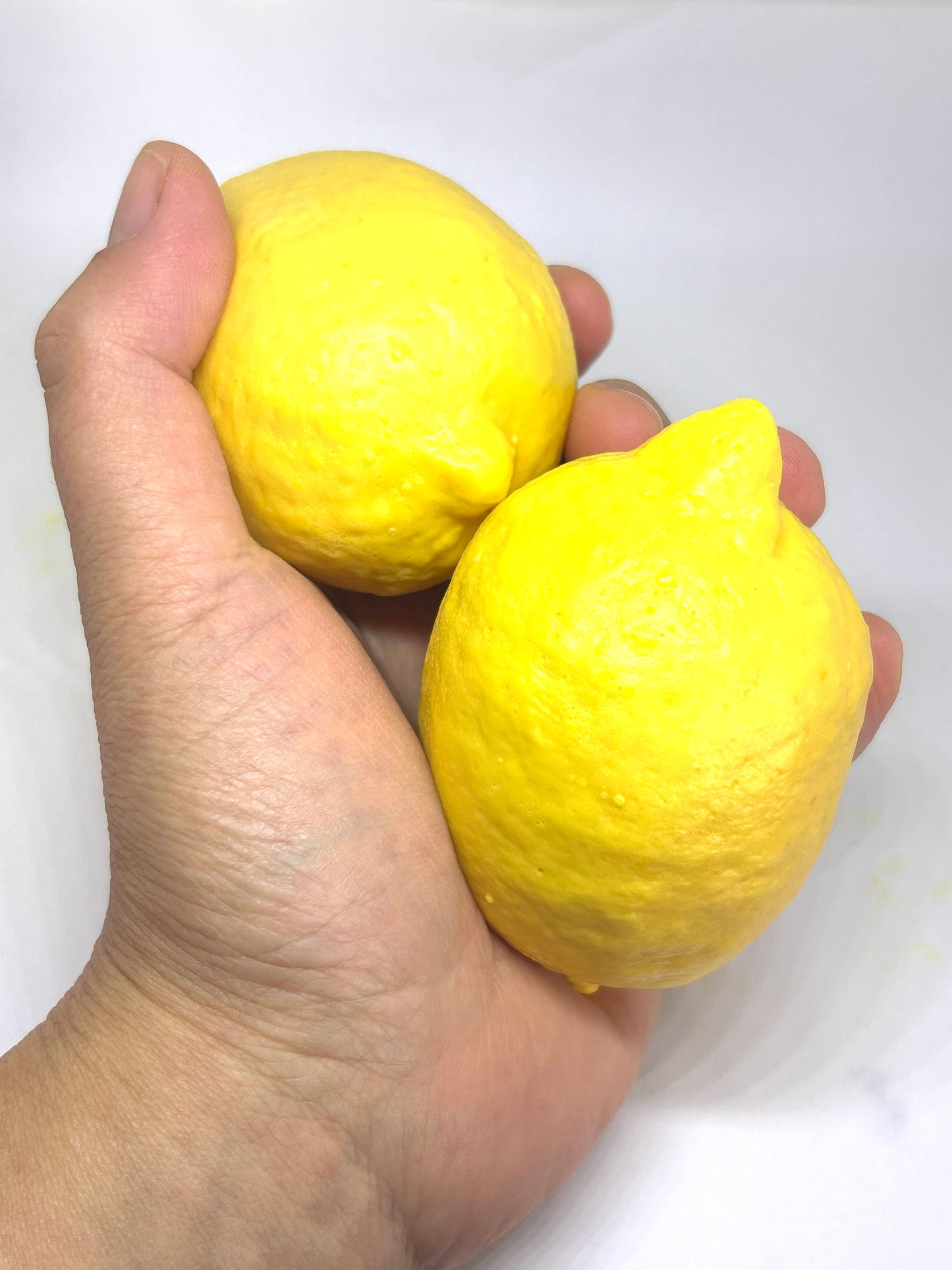 Lemon-shaped Soap, Goat Milk Based