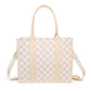 Dallas Checkered Tote
