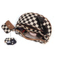 Kaylee Mixed Media Double Zip Crossbody Sling Bag