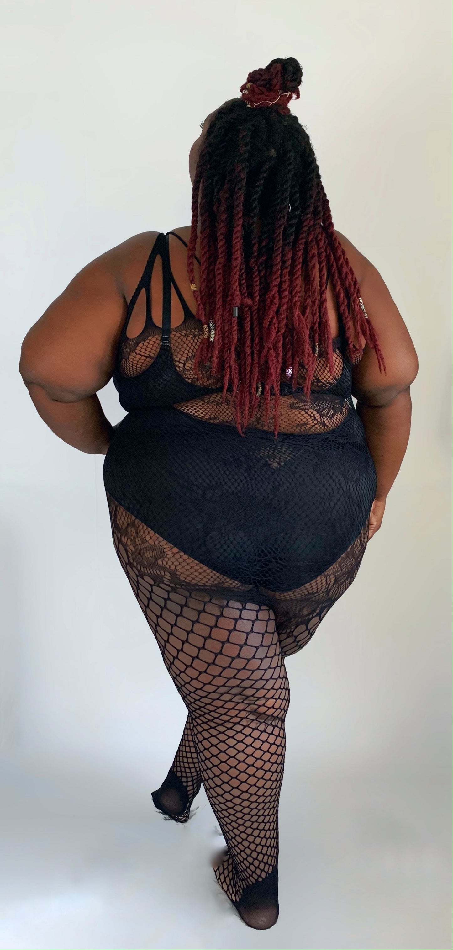 All-in-One Fishnet Body Stocking