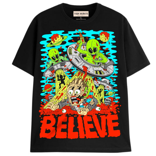“ALIENS EXIST” T-SHIRT