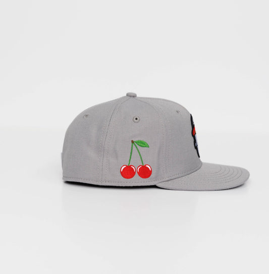 Grey Logo Fitted