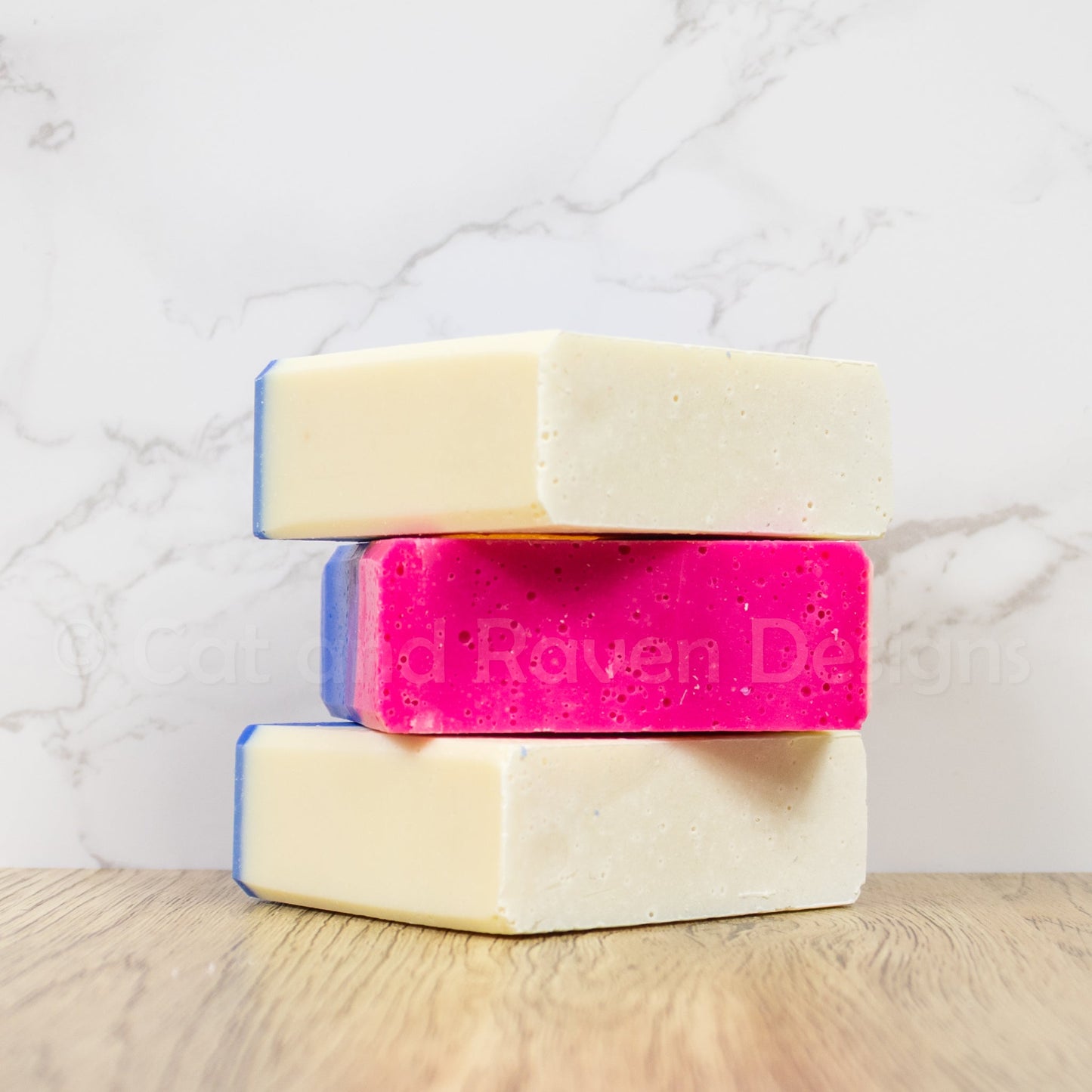 Big Bi Energy (bisexual pride flag) soap