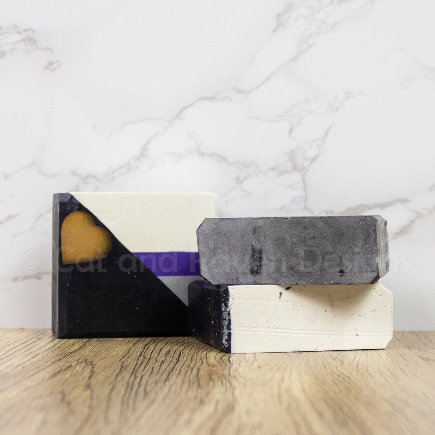 Demi-Deity (demisexual pride flag) soap