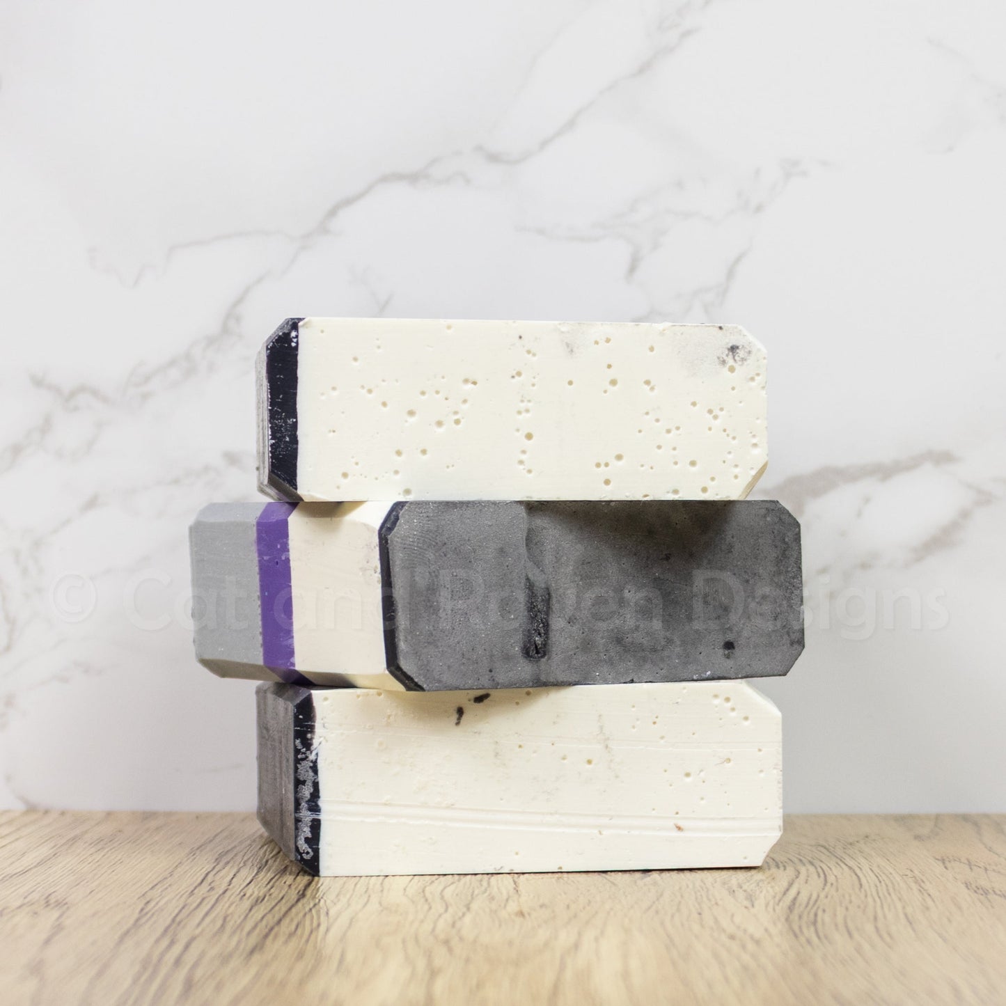 Demi-Deity (demisexual pride flag) soap