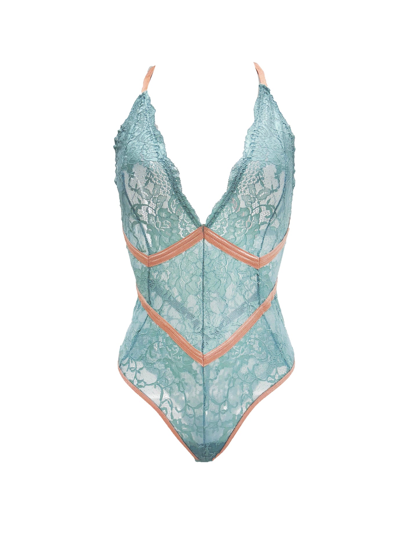 Humantay Vintage Turquoise Stretch Bodysuit