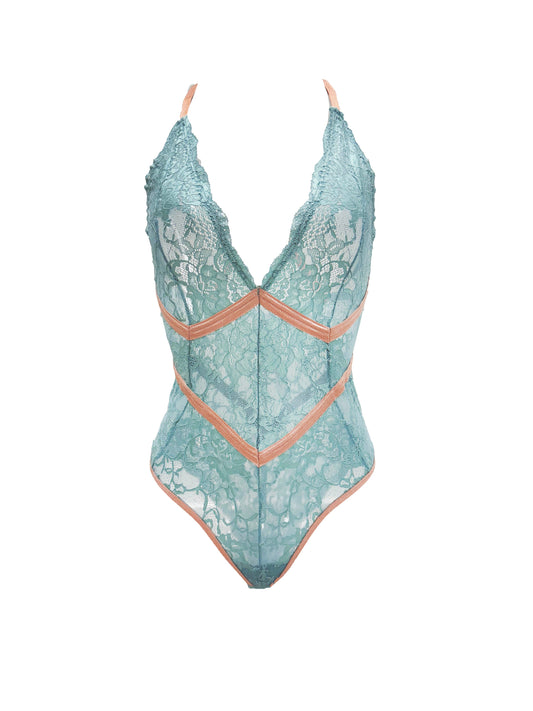 Humantay Vintage Turquoise Stretch Bodysuit