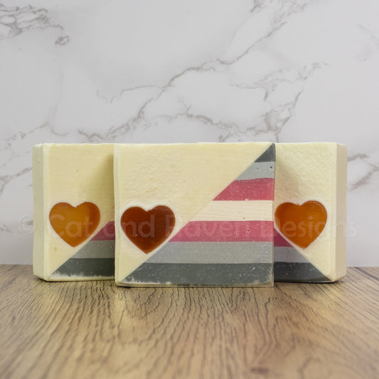 Demi Goddess (demigirl pride flag) soap
