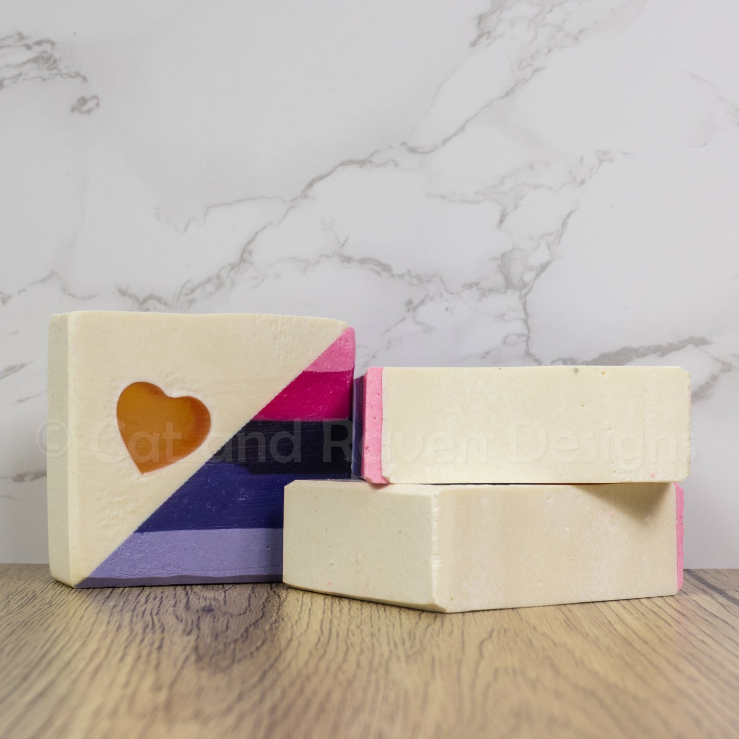Omni nom-nom (omnisexual pride flag) soap